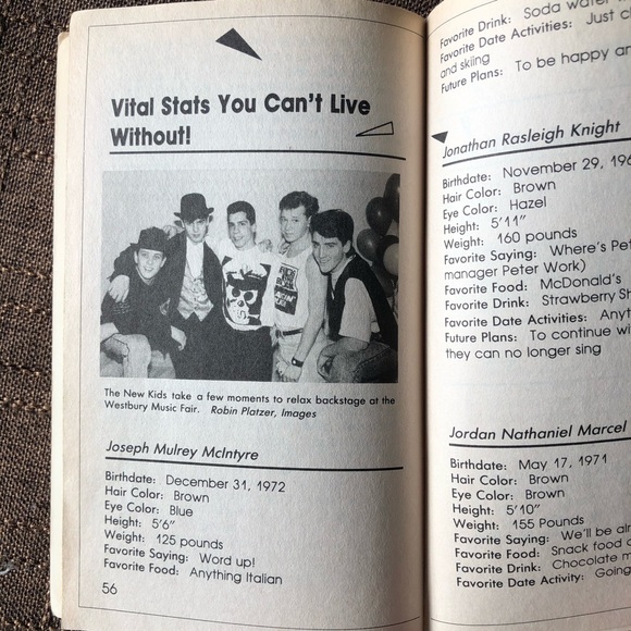 New Kids on the Block vintage book - Picture 6 of 8